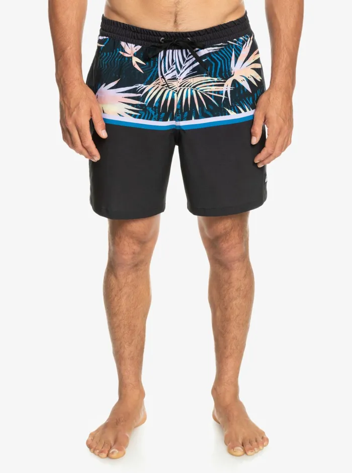 Men Quiksilver Boardshorts Surfsilk Division 17034 Volleys Black Men Quiksilver Boardshorts Surfsilk Division 17034 Volleys Black