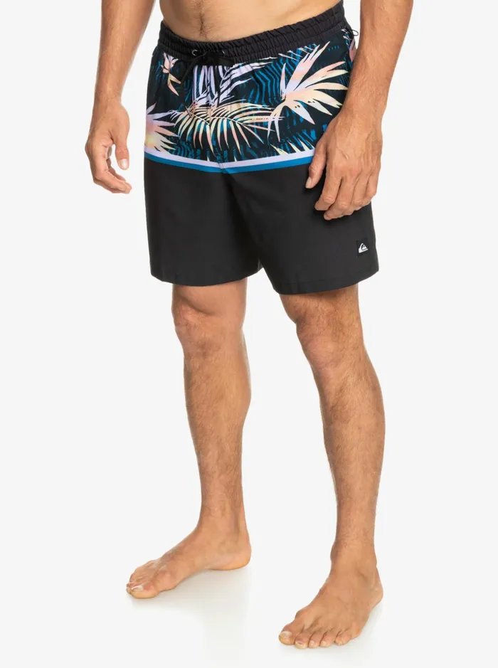 Men Quiksilver Boardshorts Surfsilk Division 17034 Volleys Black Men Quiksilver Boardshorts Surfsilk Division 17034 Volleys Black