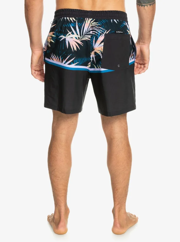 Men Quiksilver Boardshorts Surfsilk Division 17034 Volleys Black Men Quiksilver Boardshorts Surfsilk Division 17034 Volleys Black