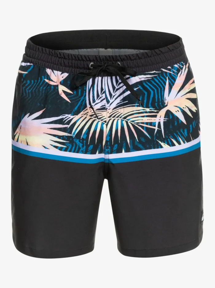 Men Quiksilver Boardshorts Surfsilk Division 17034 Volleys Black Men Quiksilver Boardshorts Surfsilk Division 17034 Volleys Black