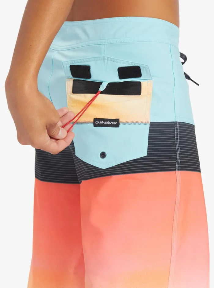 Men Quiksilver Boardshorts SurfSilk Panel 20034 Boardshorts Angel Blue Men Quiksilver Boardshorts SurfSilk Panel 20034 Boardshorts Angel Blue