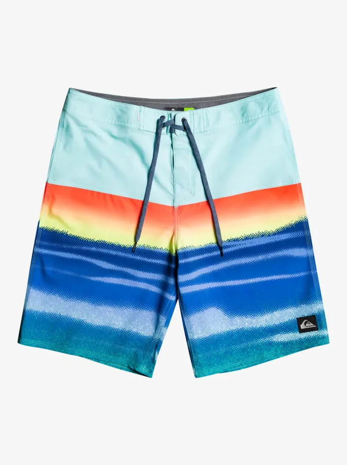 Men Quiksilver Boardshorts SurfSilk Panel 20034 Boardshorts Pool Green