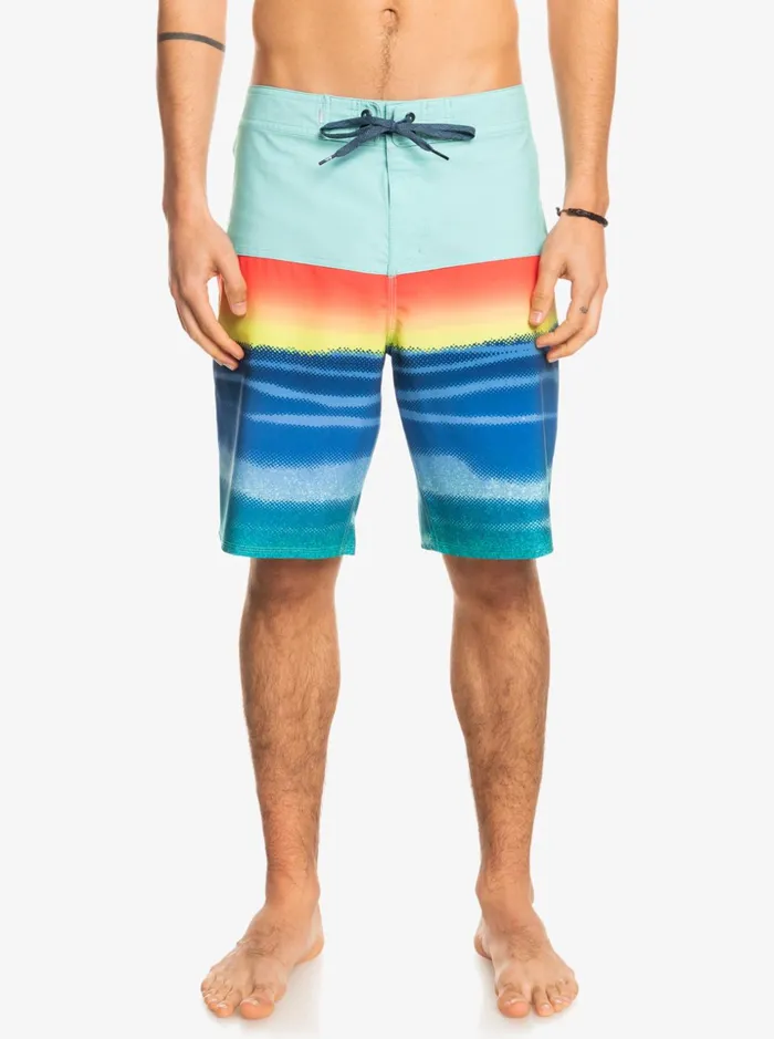 Men Quiksilver Boardshorts SurfSilk Panel 20034 Boardshorts Pool Green Men Quiksilver Boardshorts SurfSilk Panel 20034 Boardshorts Pool Green