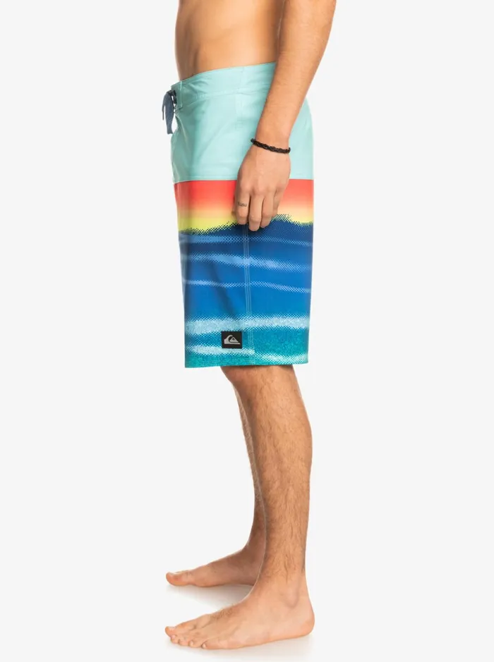 Men Quiksilver Boardshorts SurfSilk Panel 20034 Boardshorts Pool Green Men Quiksilver Boardshorts SurfSilk Panel 20034 Boardshorts Pool Green