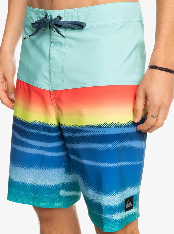 Men Quiksilver Boardshorts SurfSilk Panel 20034 Boardshorts Pool Green Men Quiksilver Boardshorts SurfSilk Panel 20034 Boardshorts Pool Green
