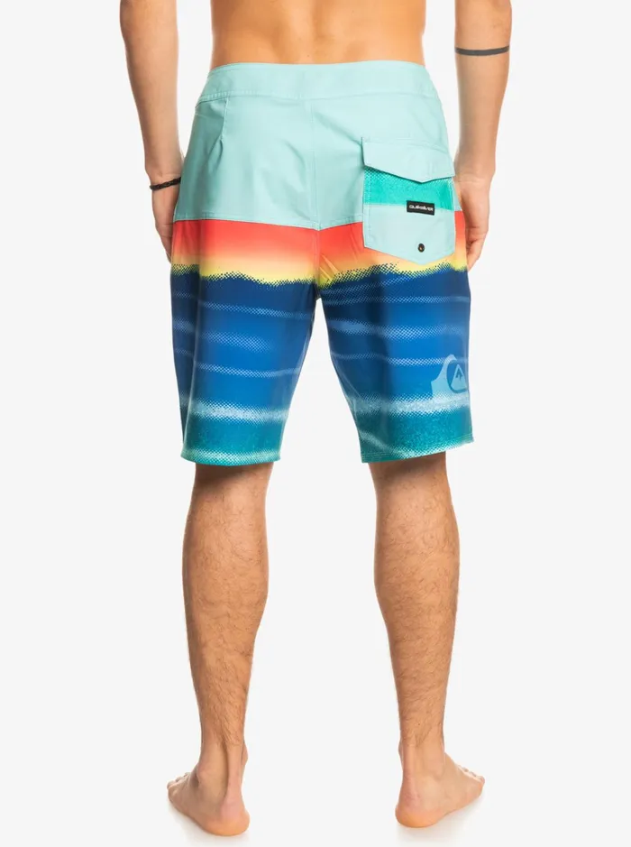 Men Quiksilver Boardshorts SurfSilk Panel 20034 Boardshorts Pool Green Men Quiksilver Boardshorts SurfSilk Panel 20034 Boardshorts Pool Green