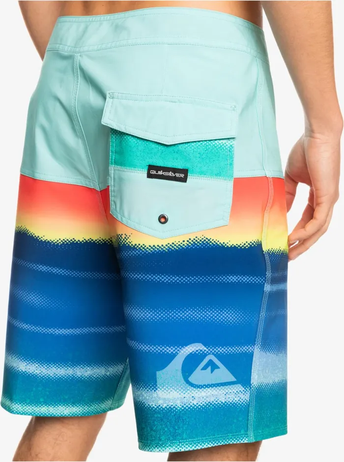 Men Quiksilver Boardshorts SurfSilk Panel 20034 Boardshorts Pool Green Men Quiksilver Boardshorts SurfSilk Panel 20034 Boardshorts Pool Green