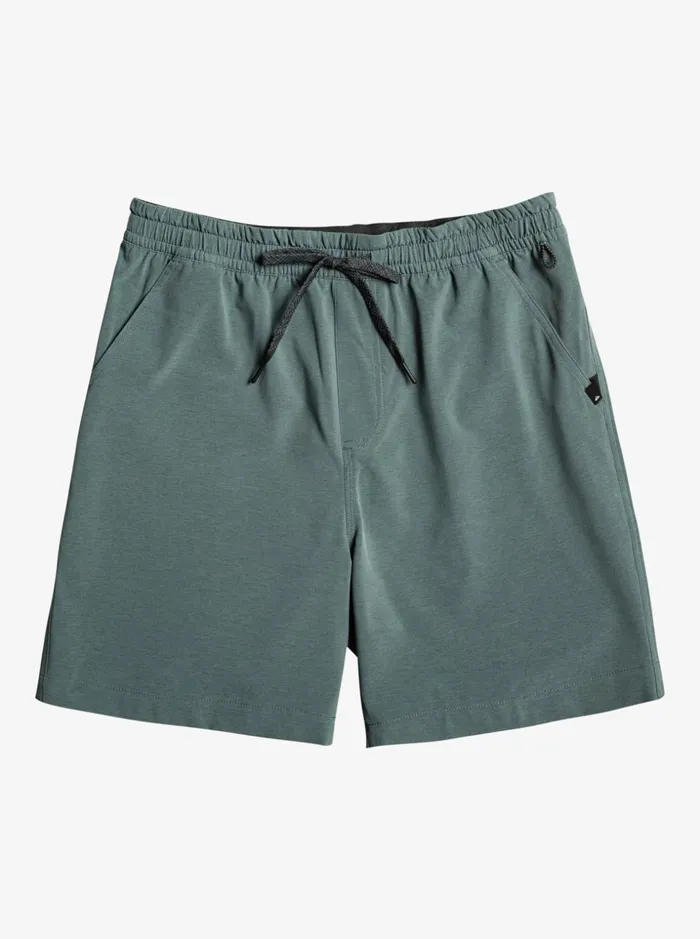 Men Quiksilver Boardshorts Taxer Heather 18034 Amphibian Boardshorts Dark Slate
