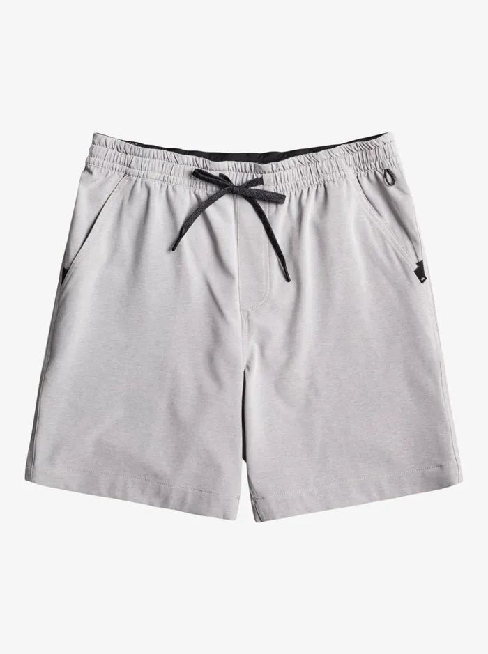 Men Quiksilver Boardshorts Taxer Heather 18034 Amphibian Boardshorts Sleet