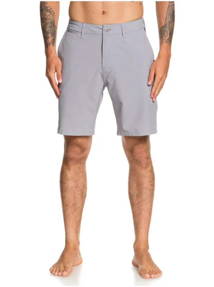 Men Quiksilver Boardshorts Union Amphibian 20034 Hybrid Shorts Sleet Men Quiksilver Boardshorts Union Amphibian 20034 Hybrid Shorts Sleet