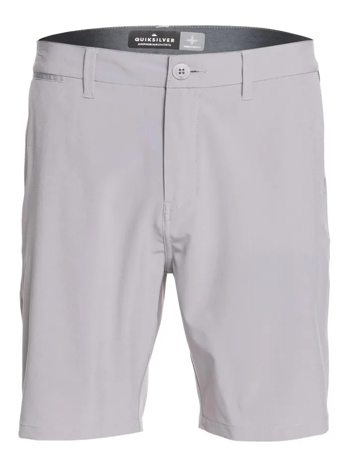 Men Quiksilver Boardshorts Union Amphibian 20034 Hybrid Shorts Sleet Men Quiksilver Boardshorts Union Amphibian 20034 Hybrid Shorts Sleet