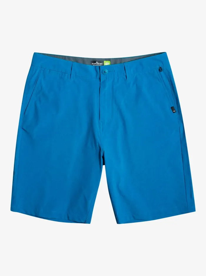 Men Quiksilver Boardshorts Union Heather 20034 Amphibian Boardshorts For Young Men Snorkel Blue