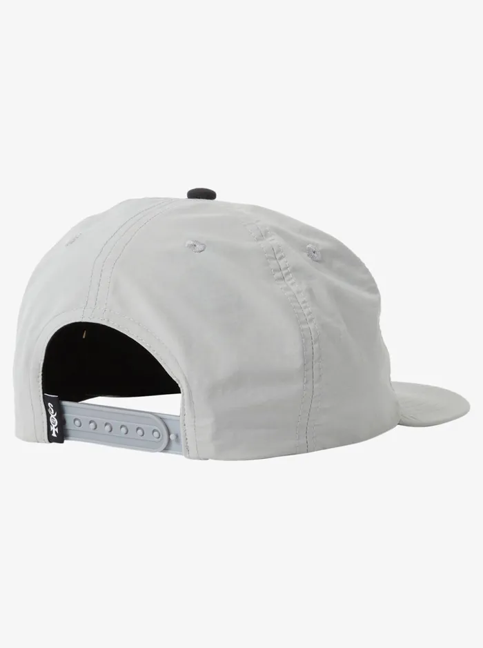 Men Quiksilver Hats Dagger Of Fortune Snapback Hat Grey Violet Men Quiksilver Hats Dagger Of Fortune Snapback Hat Grey Violet