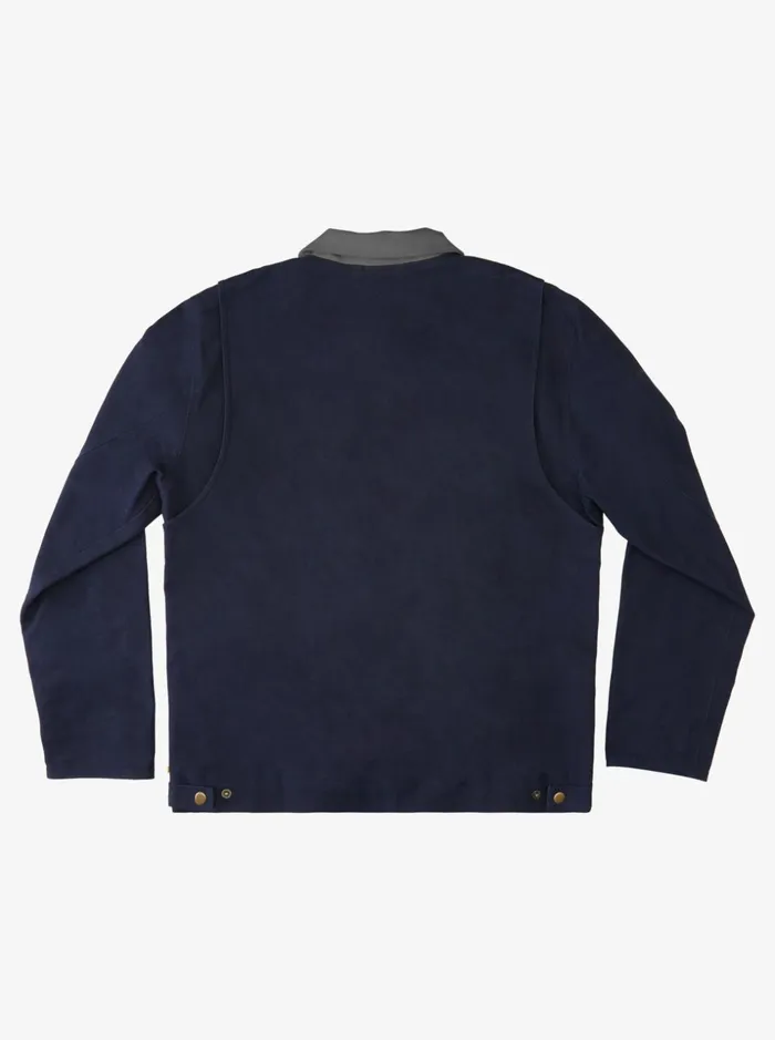 Men Quiksilver Jackets Waterman Wave Chore Workwear Jacket Odyssey Gray Men Quiksilver Jackets Waterman Wave Chore Workwear Jacket Odyssey Gray