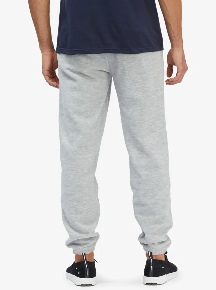 Men Quiksilver Pants Essentials Sweatpants Light Grey Heather Men Quiksilver Pants Essentials Sweatpants Light Grey Heather