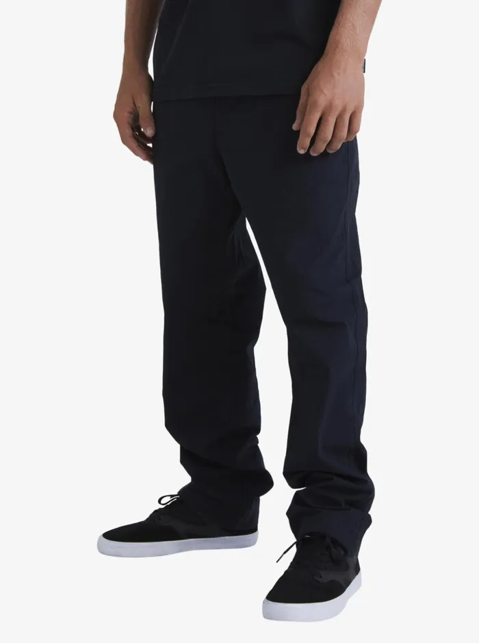 Men Quiksilver Pants Waterman After Surf Pants Black Men Quiksilver Pants Waterman After Surf Pants Black