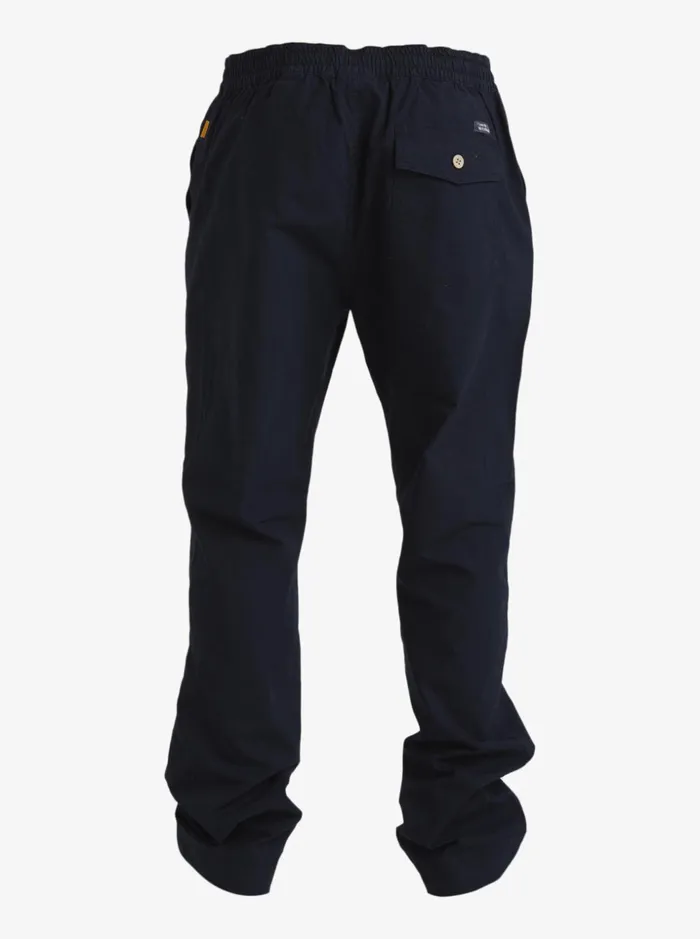 Men Quiksilver Pants Waterman After Surf Pants Black Men Quiksilver Pants Waterman After Surf Pants Black