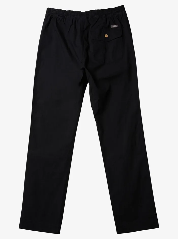 Men Quiksilver Pants Waterman After Surf Pants Black Men Quiksilver Pants Waterman After Surf Pants Black