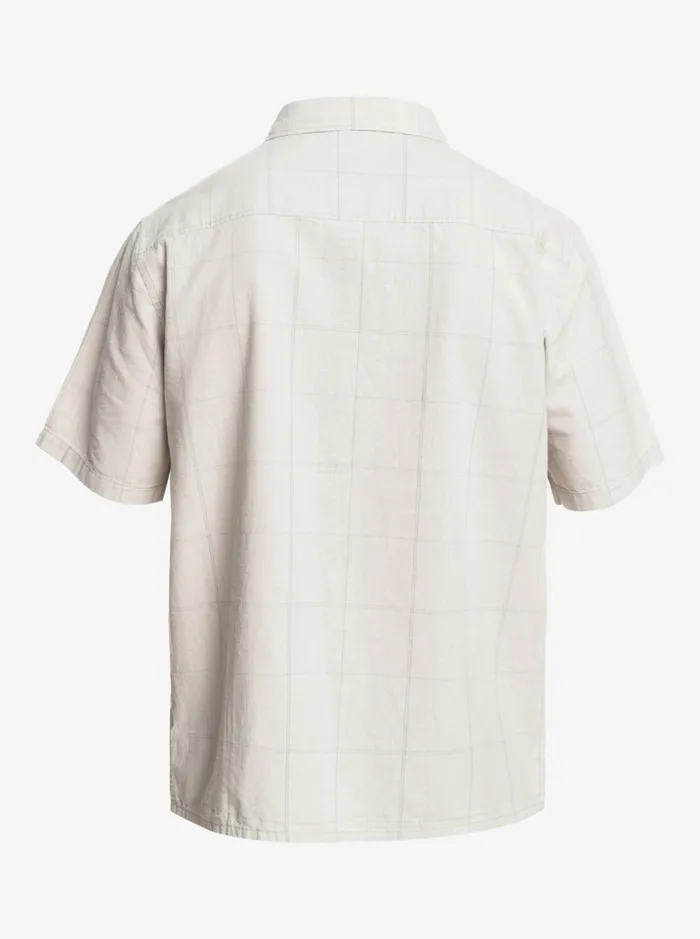 Men Quiksilver Shirts and Polos Authentic Influenced Short Sleeve Shirt Grey Violet Authentic Men Quiksilver Shirts and Polos Authentic Influenced Short Sleeve Shirt Grey Violet Authentic