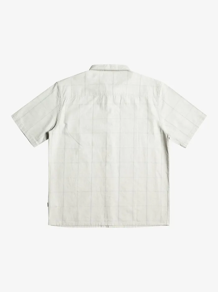 Men Quiksilver Shirts and Polos Authentic Influenced Short Sleeve Shirt Grey Violet Authentic Men Quiksilver Shirts and Polos Authentic Influenced Short Sleeve Shirt Grey Violet Authentic