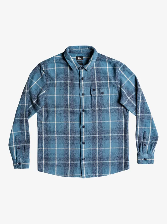 Men Quiksilver Shirts and Polos Carnbee Long Sleeve Flannel Shirt Insignia Blue Carnbee Men Quiksilver Shirts and Polos Carnbee Long Sleeve Flannel Shirt Insignia Blue Carnbee