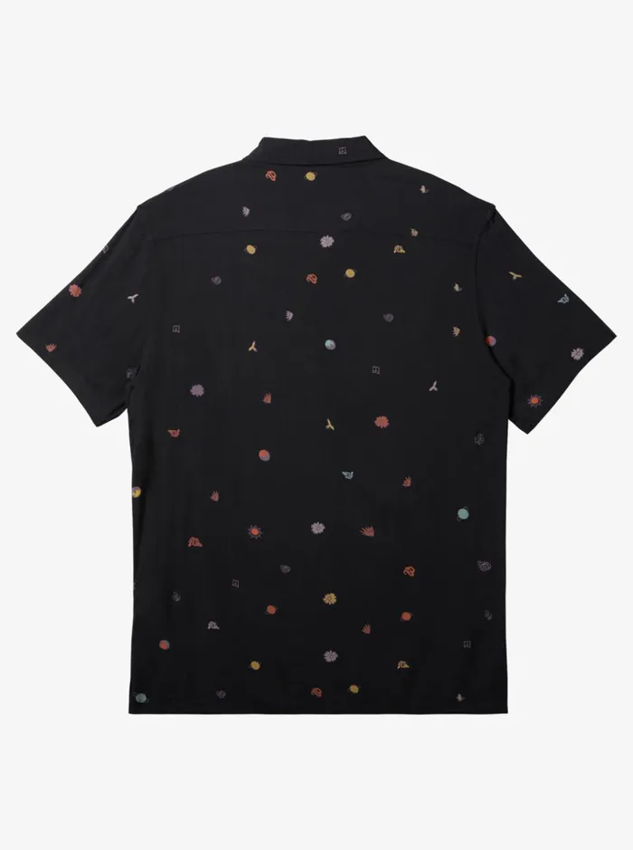 Men Quiksilver Shirts and Polos Minimark Short Sleeve Shirt Tarmac Minimark Men Quiksilver Shirts and Polos Minimark Short Sleeve Shirt Tarmac Minimark
