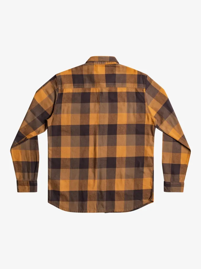 Men Quiksilver Shirts and Polos Motherfly Long Sleeve Flannel Shirt Brown Sugar Motherfly Men Quiksilver Shirts and Polos Motherfly Long Sleeve Flannel Shirt Brown Sugar Motherfly