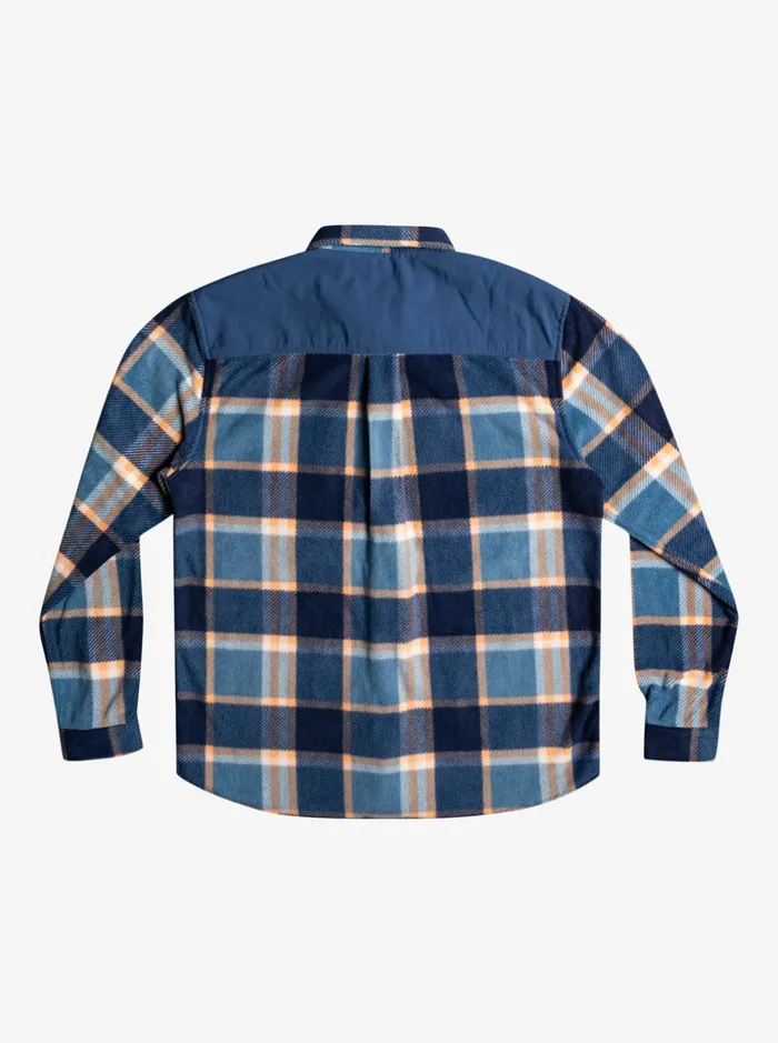 Men Quiksilver Shirts and Polos North Seas Long Sleeve Flannel Shirt Insignia Blue 2 North Seas Men Quiksilver Shirts and Polos North Seas Long Sleeve Flannel Shirt Insignia Blue 2 North Seas