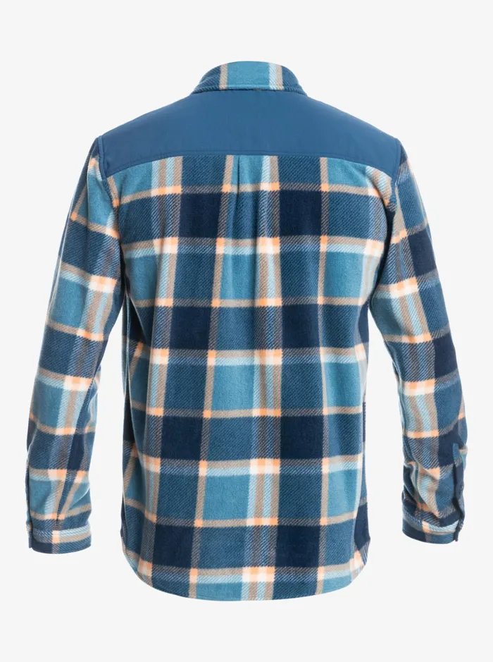 Men Quiksilver Shirts and Polos North Seas Long Sleeve Flannel Shirt Insignia Blue 2 North Seas Men Quiksilver Shirts and Polos North Seas Long Sleeve Flannel Shirt Insignia Blue 2 North Seas