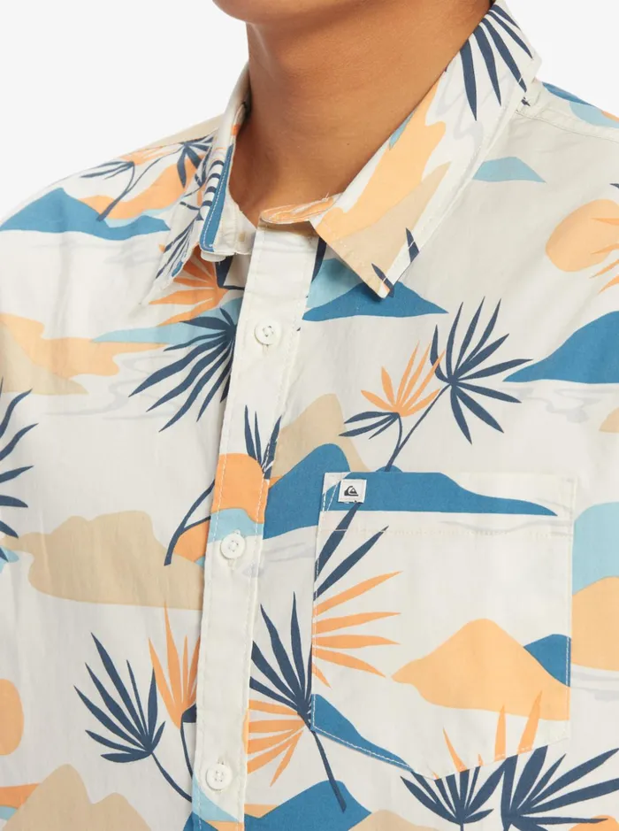 Men Quiksilver Shirts and Polos Slow Dazed Short Sleeve Shirt Birch Slow Daze Ss Men Quiksilver Shirts and Polos Slow Dazed Short Sleeve Shirt Birch Slow Daze Ss