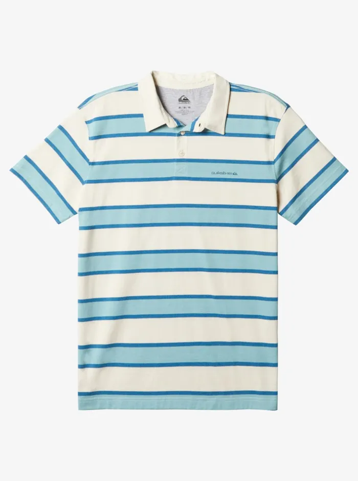 Men Quiksilver Shirts and Polos Stripe Lite Short Sleeve Polo Shirt Birch Striped Lite 3 Men Quiksilver Shirts and Polos Stripe Lite Short Sleeve Polo Shirt Birch Striped Lite 3