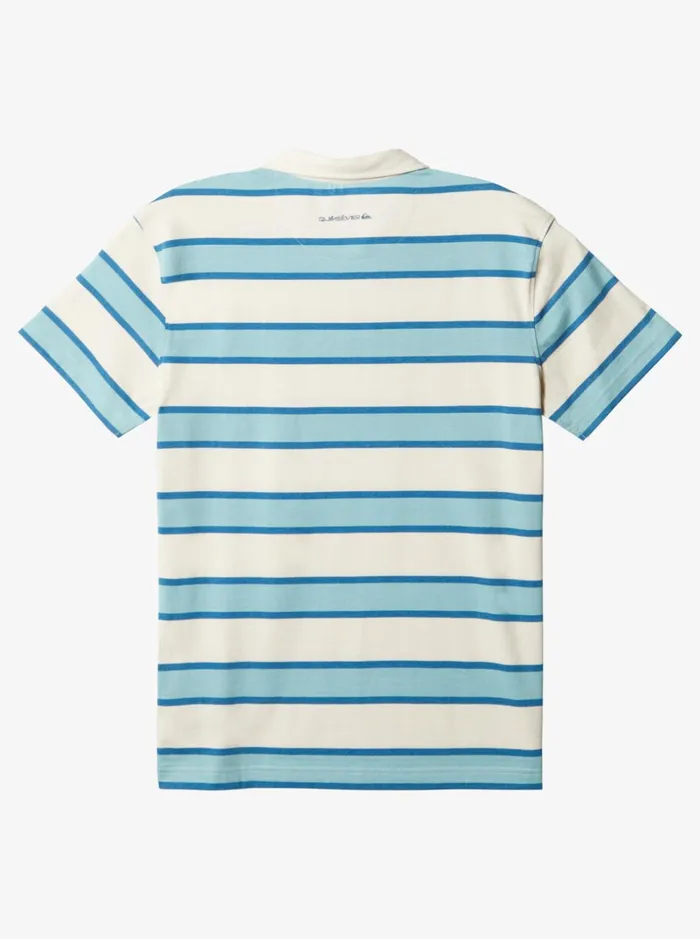 Men Quiksilver Shirts and Polos Stripe Lite Short Sleeve Polo Shirt Birch Striped Lite 3 Men Quiksilver Shirts and Polos Stripe Lite Short Sleeve Polo Shirt Birch Striped Lite 3