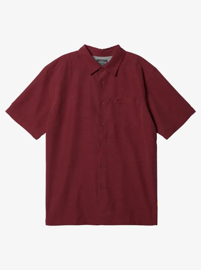 Men Quiksilver Shirts and Polos Waterman Centinela Premium AntiWrinkle Shirt Rosewood Centinella Men Quiksilver Shirts and Polos Waterman Centinela Premium AntiWrinkle Shirt Rosewood Centinella