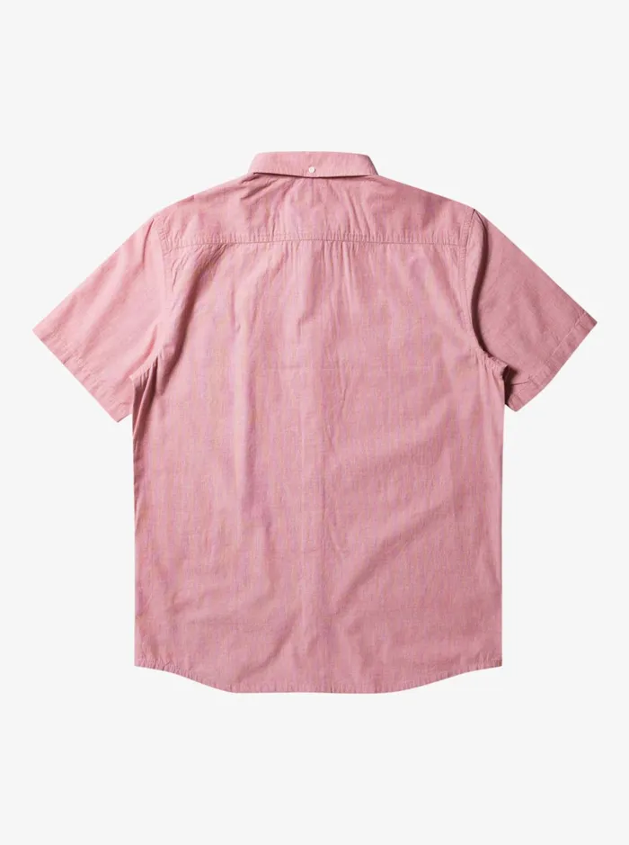 Men Quiksilver Shirts and Polos Winfall Short Sleeve Shirt Red Ochre Men Quiksilver Shirts and Polos Winfall Short Sleeve Shirt Red Ochre
