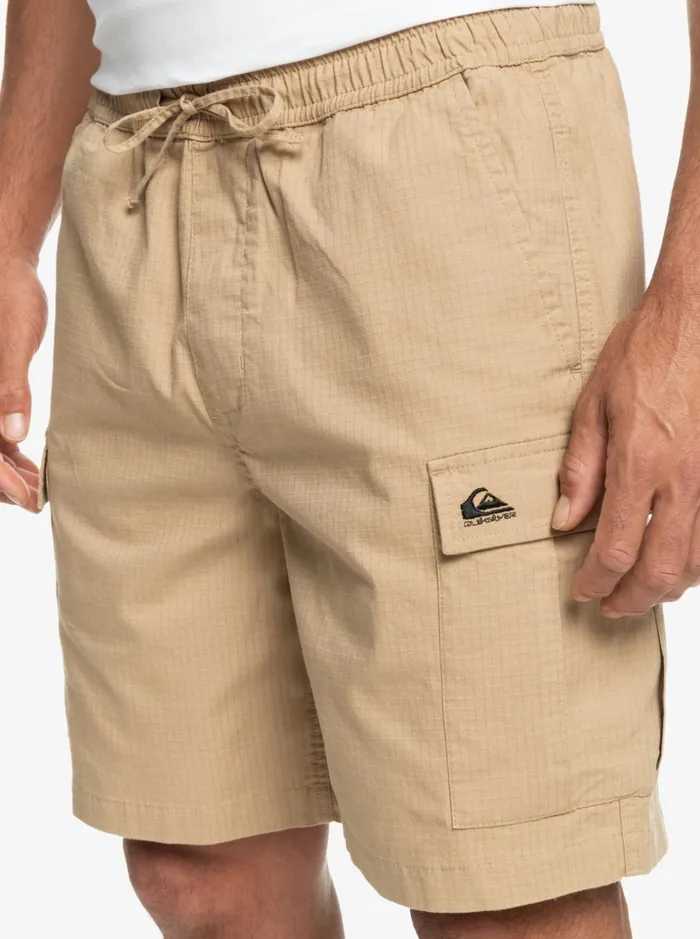Men Quiksilver Shorts and Amphibians Cargo Taxer Elastic Waist 19034 Shorts Plage Men Quiksilver Shorts and Amphibians Cargo Taxer Elastic Waist 19034 Shorts Plage