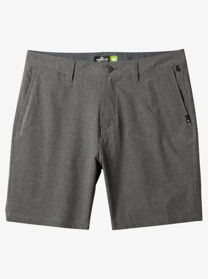 Men Quiksilver Shorts and Amphibians E Union Heather 18034 Amphibian Boardshorts Black