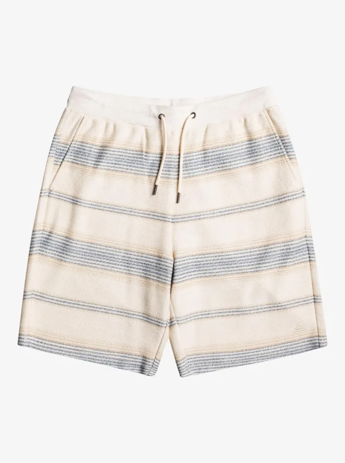 Men Quiksilver Shorts and Amphibians Great Otway Sweat Shorts Bering Sea Otway Stripe