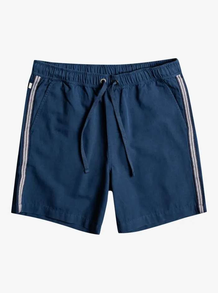 Men Quiksilver Shorts and Amphibians Taped Taxer 185034 Shorts Insignia Blue
