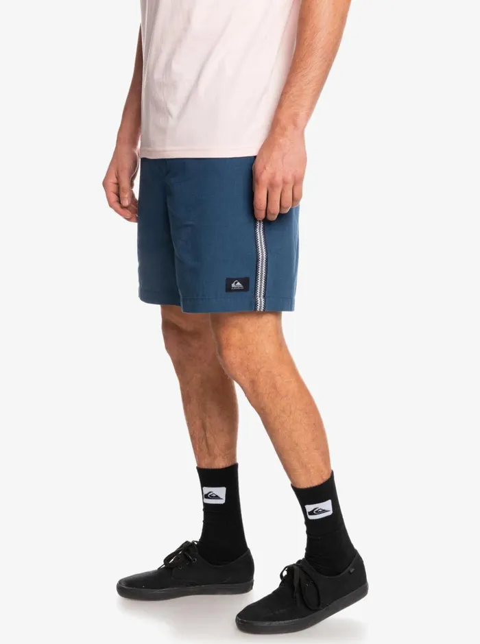 Men Quiksilver Shorts and Amphibians Taped Taxer 185034 Shorts Insignia Blue Men Quiksilver Shorts and Amphibians Taped Taxer 185034 Shorts Insignia Blue