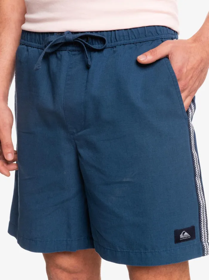Men Quiksilver Shorts and Amphibians Taped Taxer 185034 Shorts Insignia Blue Men Quiksilver Shorts and Amphibians Taped Taxer 185034 Shorts Insignia Blue