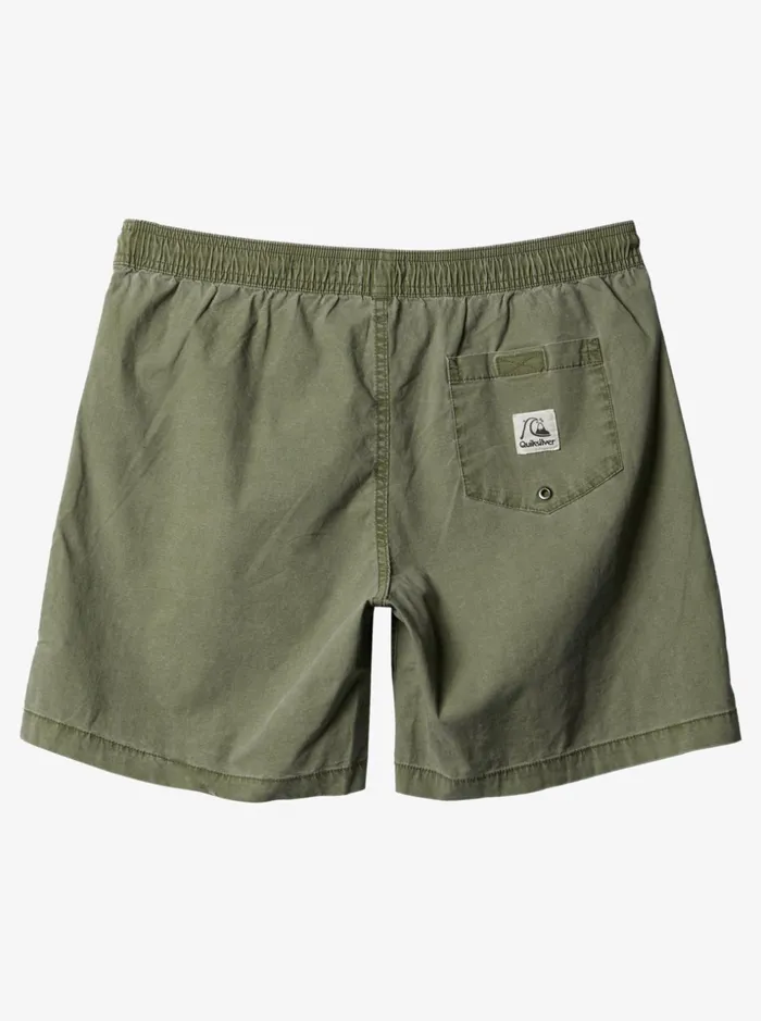 Men Quiksilver Shorts and Amphibians Taxer 17034 Elastic Waist Shorts Four Leaf Clover Men Quiksilver Shorts and Amphibians Taxer 17034 Elastic Waist Shorts Four Leaf Clover