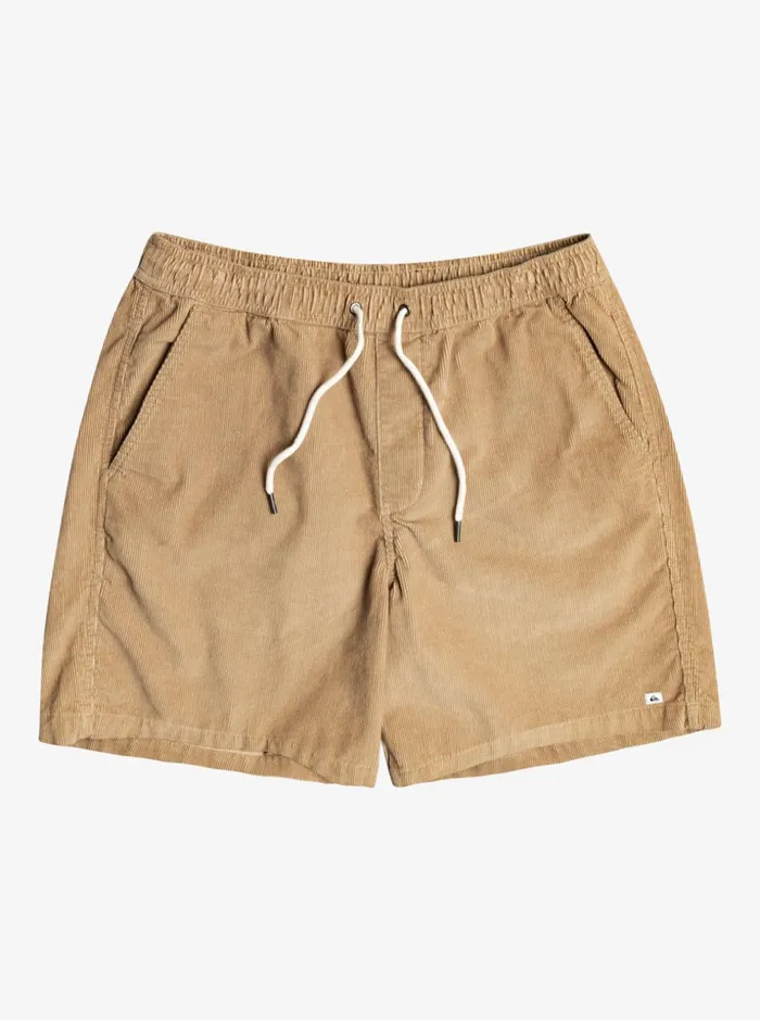 Men Quiksilver Shorts and Amphibians Taxer Cord Shorts Plage