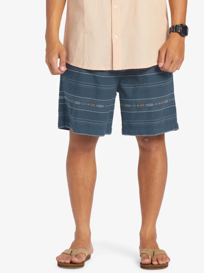 Men Quiksilver Shorts and Amphibians Taxer Jacquard Shorts Midnight Navy Mini Jacquard Men Quiksilver Shorts and Amphibians Taxer Jacquard Shorts Midnight Navy Mini Jacquard