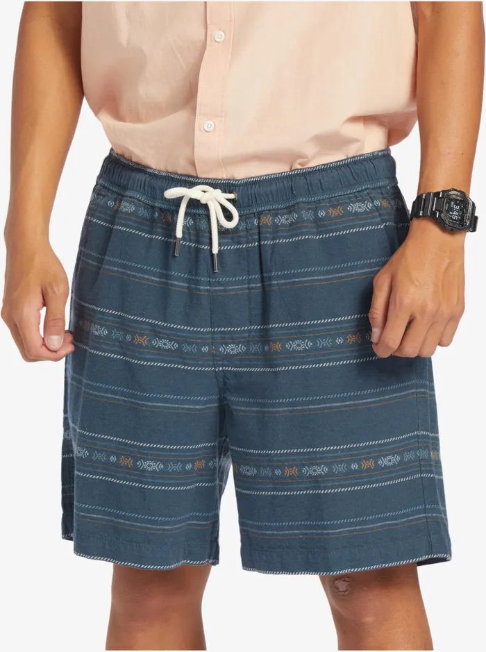 Men Quiksilver Shorts and Amphibians Taxer Jacquard Shorts Midnight Navy Mini Jacquard Men Quiksilver Shorts and Amphibians Taxer Jacquard Shorts Midnight Navy Mini Jacquard