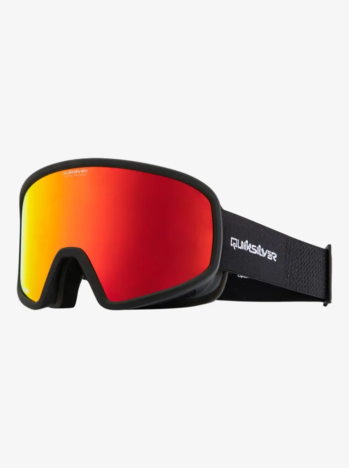 Men Quiksilver Snow Accessories Browdy Color Luxe Snow Goggles Blackclux Ml Red S3 Men Quiksilver Snow Accessories Browdy Color Luxe Snow Goggles Blackclux Ml Red S3