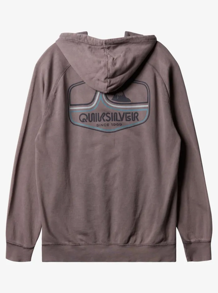 Men Quiksilver Sweatshirts and Hoodies Highway Vagabond Hoodie Zinc Men Quiksilver Sweatshirts and Hoodies Highway Vagabond Hoodie Zinc