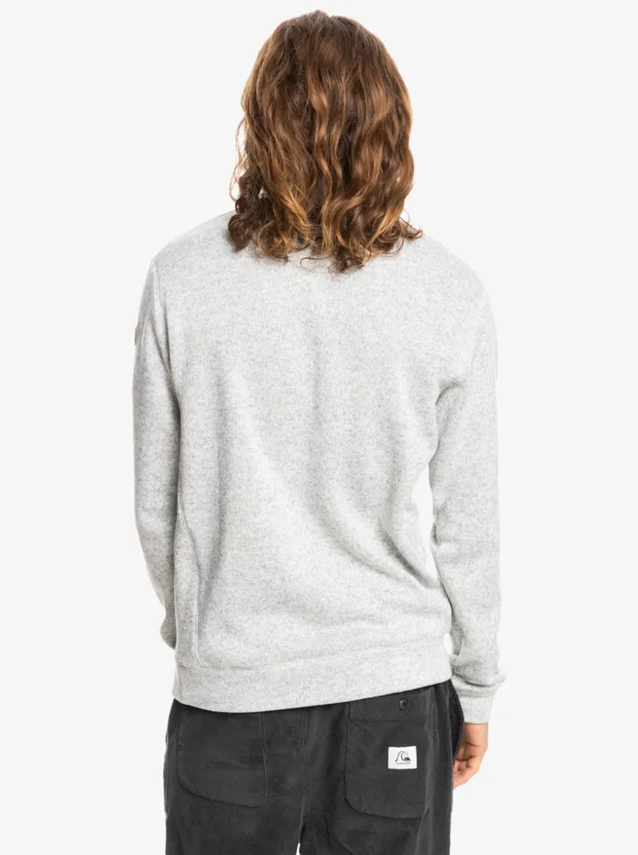 Men Quiksilver Sweatshirts and Hoodies Keller Sweatshirt Light Grey Heather Men Quiksilver Sweatshirts and Hoodies Keller Sweatshirt Light Grey Heather