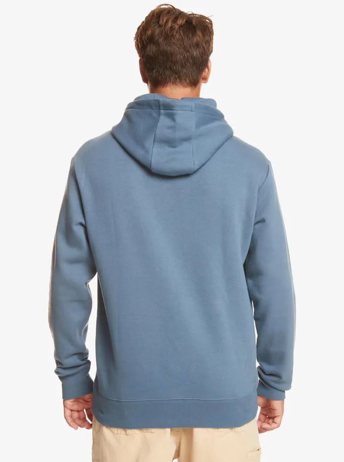 Men Quiksilver Sweatshirts and Hoodies Omni Logo Hoodie Bering Sea Men Quiksilver Sweatshirts and Hoodies Omni Logo Hoodie Bering Sea