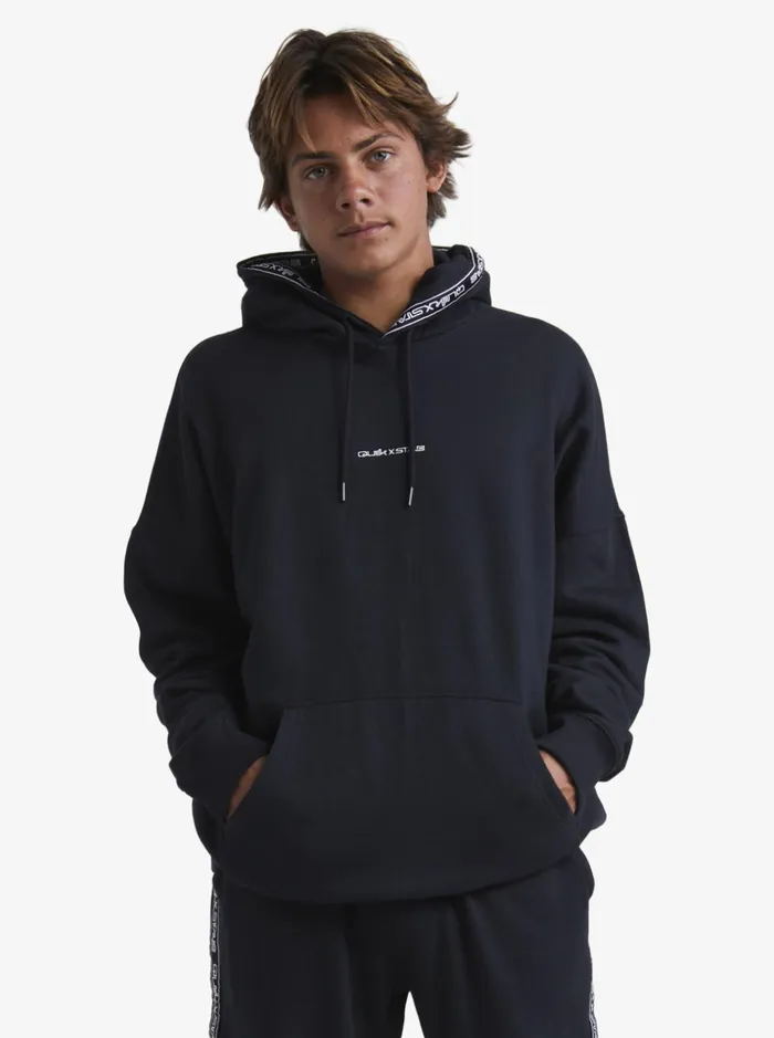 Men Quiksilver Sweatshirts and Hoodies Quik X Stab Hoodie Black Men Quiksilver Sweatshirts and Hoodies Quik X Stab Hoodie Black
