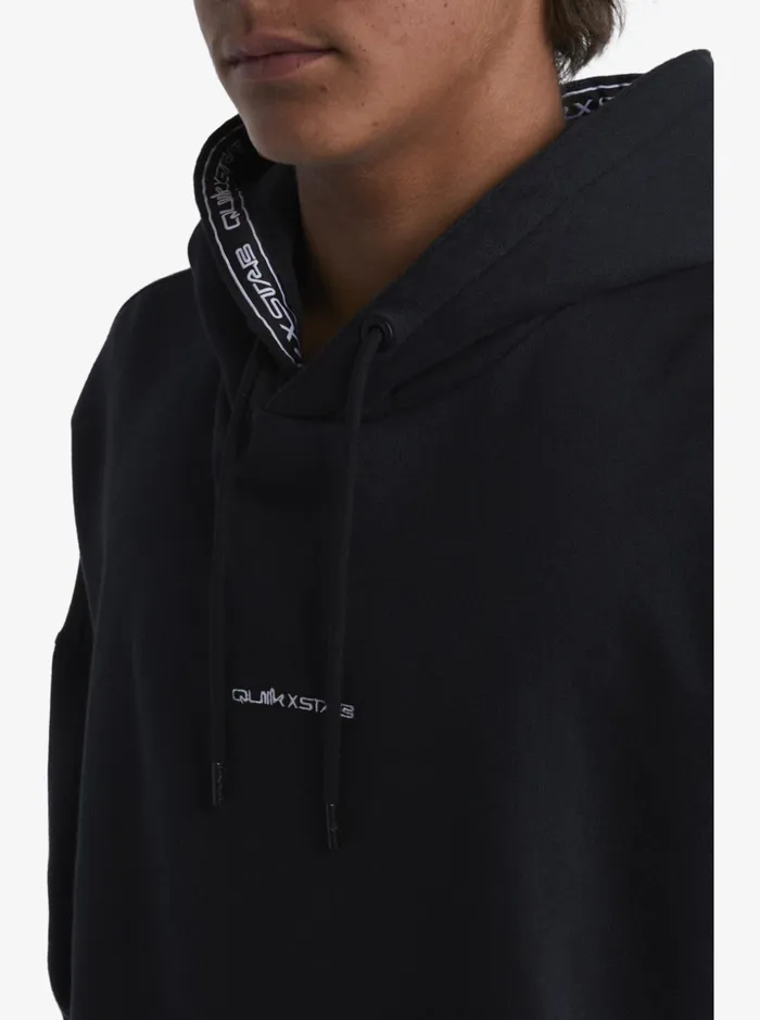 Men Quiksilver Sweatshirts and Hoodies Quik X Stab Hoodie Black Men Quiksilver Sweatshirts and Hoodies Quik X Stab Hoodie Black